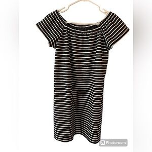 Madewell. Women’s Dress. Size Medium. Navy/White Stripe.